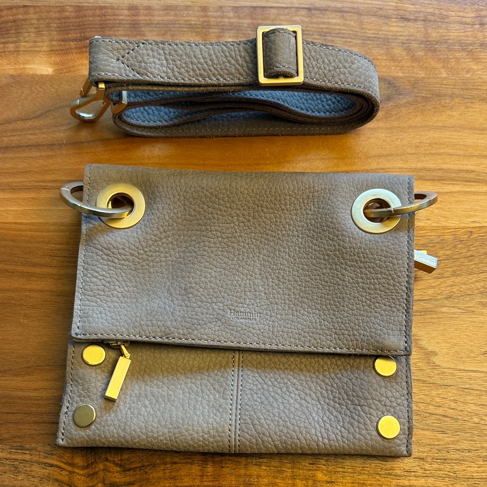 Hammitt Montana Small Crossbody Bag with Gold Hardware